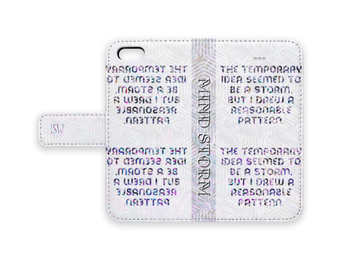 手帳型iPhoneケース - iPhone 5 / SE - ストラップ穴 なし