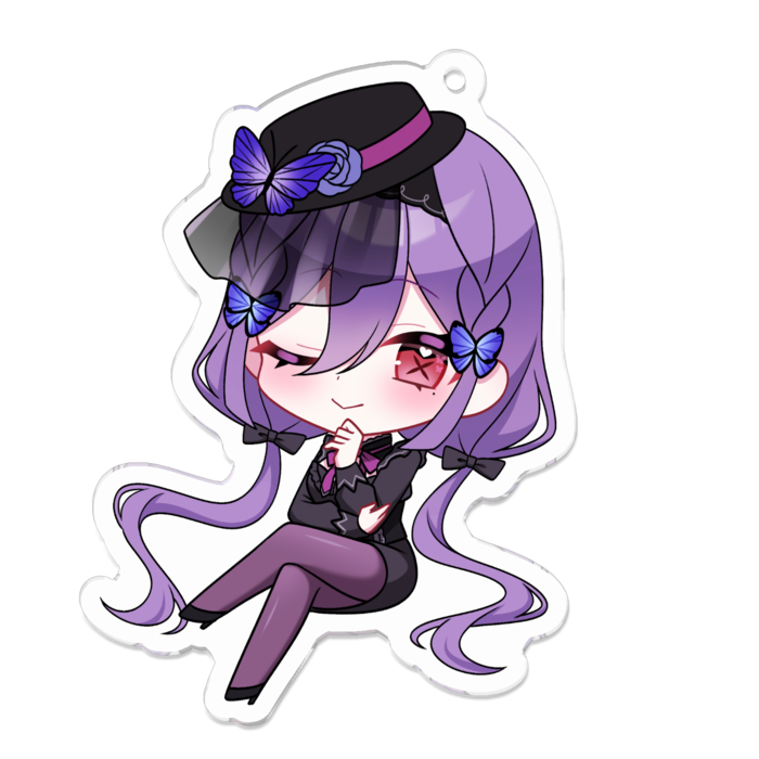 アクリルキーホルダー - 70 x 70 (mm)