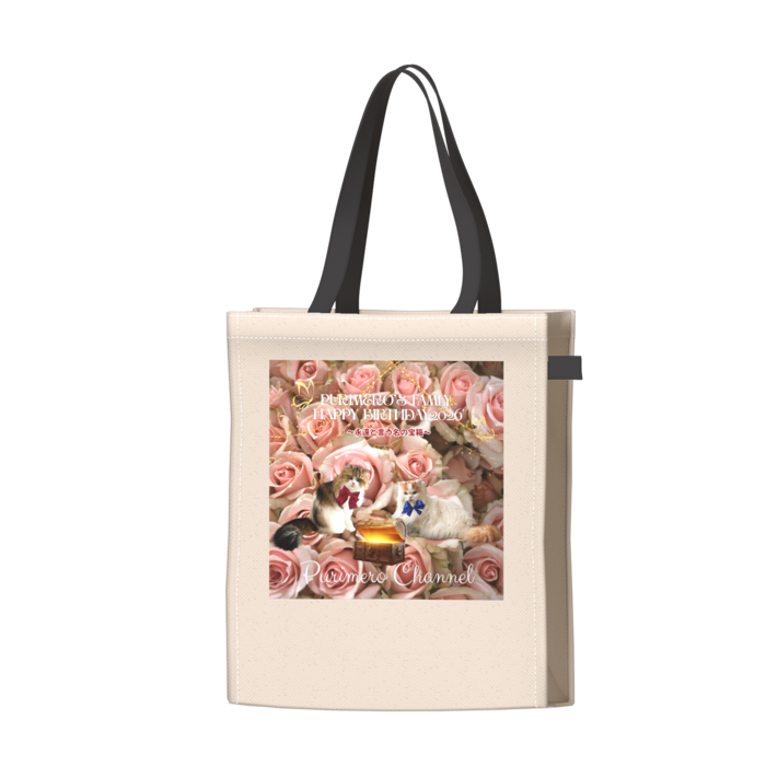 ツートンカラーバッグ - ブラック - W34 × H41 × D14cm