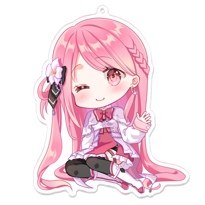 アクリルキーホルダー - 100 x 100 (mm)