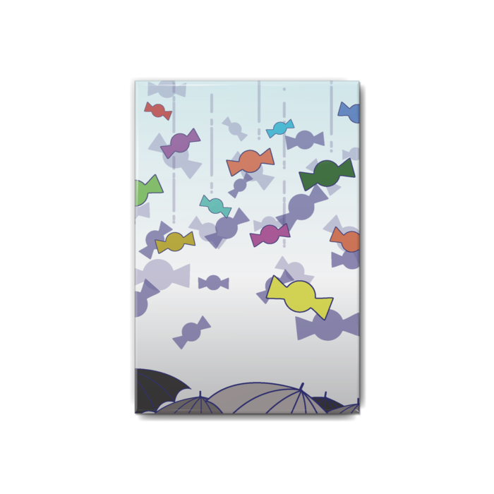 缶バッジ - 54x80mm