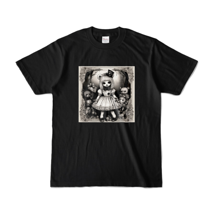 カラーTシャツ - S - ブラック (濃色)