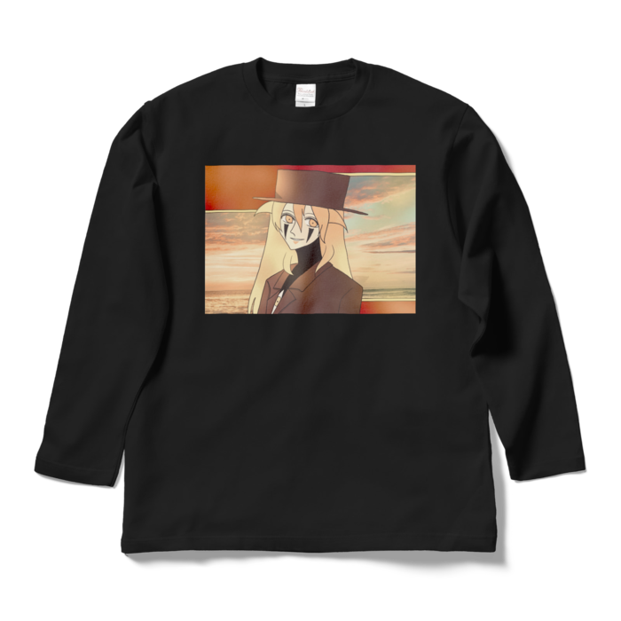 ロングスリーブTシャツ - L - ブラック
