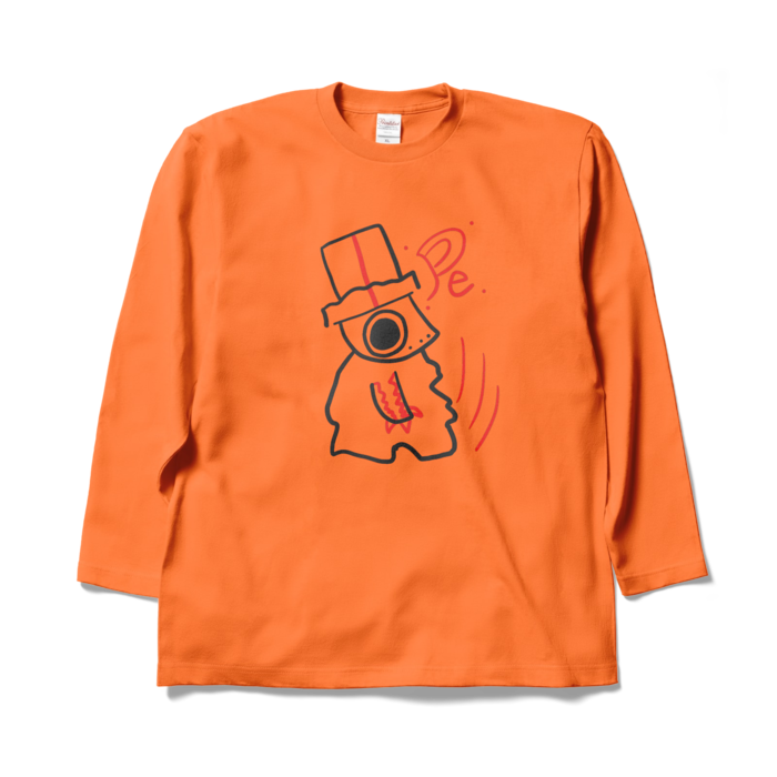 ロングスリーブTシャツ - XL - オレンジ