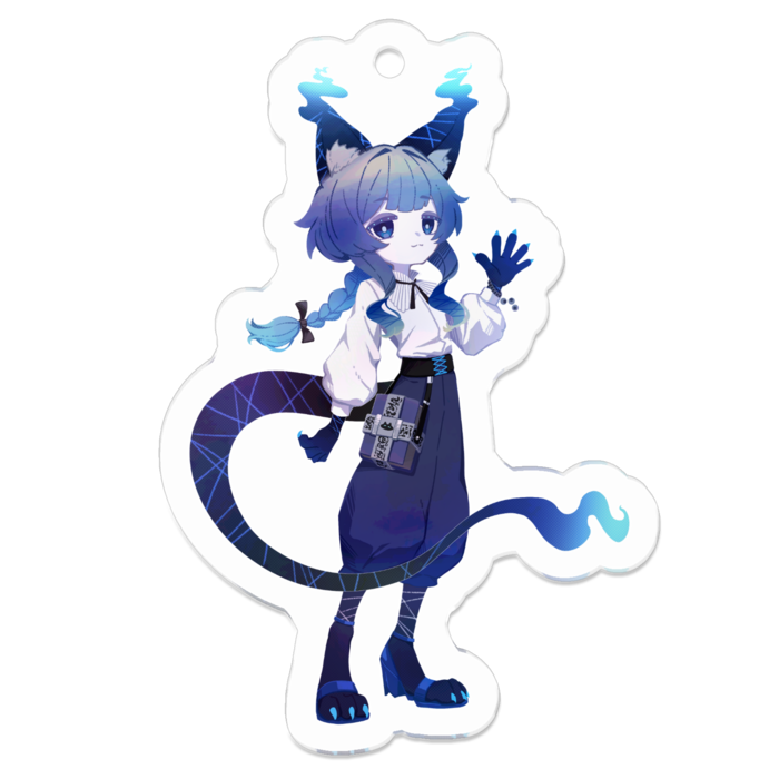 【50 x 50 (mm)】アクリルキーホルダー