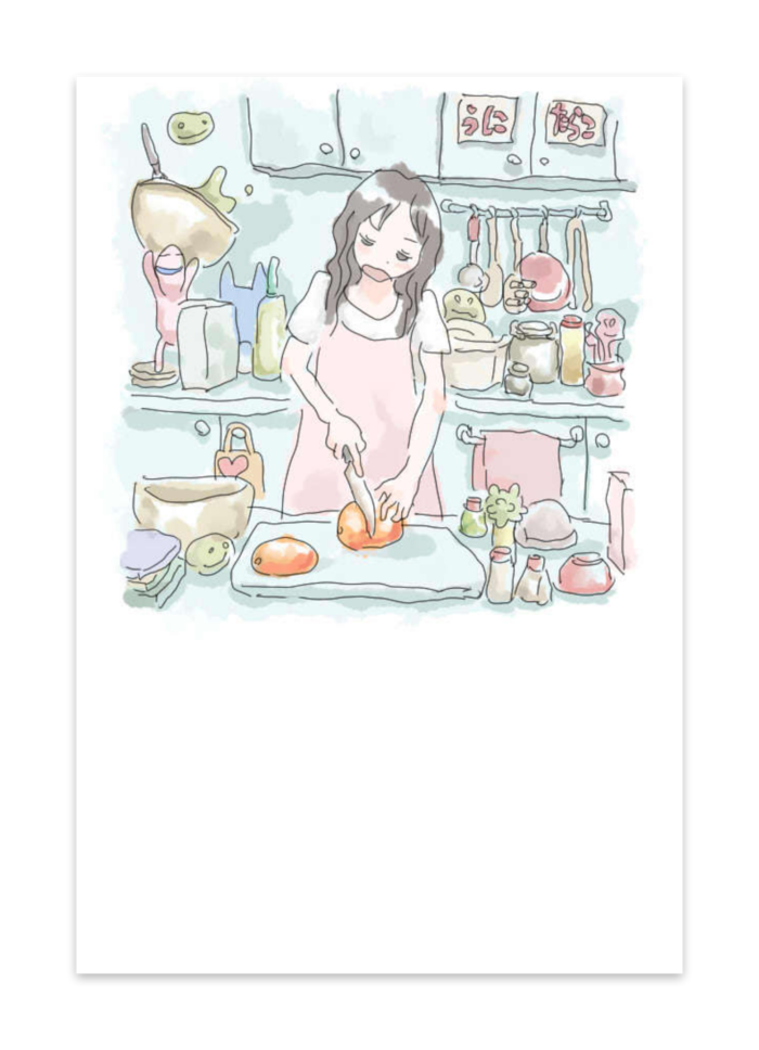 ポストカード(10枚セット) - ヴァンヌーボVGスノーホワイト195kg