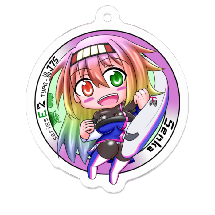 アクリルキーホルダー - 50 x 50 (mm)