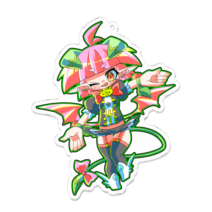 アクリルキーホルダー - 100 x 100 (mm)