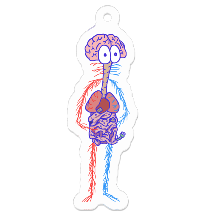 アクリルキーホルダー - 50 x 50 (mm)