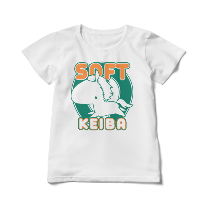 レディースTシャツ - L - ロゴ大