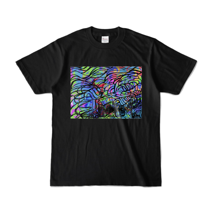 カラーTシャツ - S - ブラック (濃色)