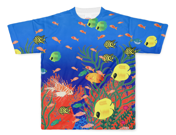 フルグラフィックTシャツ - L - 両面印刷