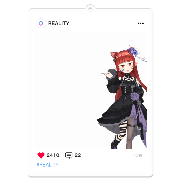 アクリルキーホルダー - 100 x 100 (mm)