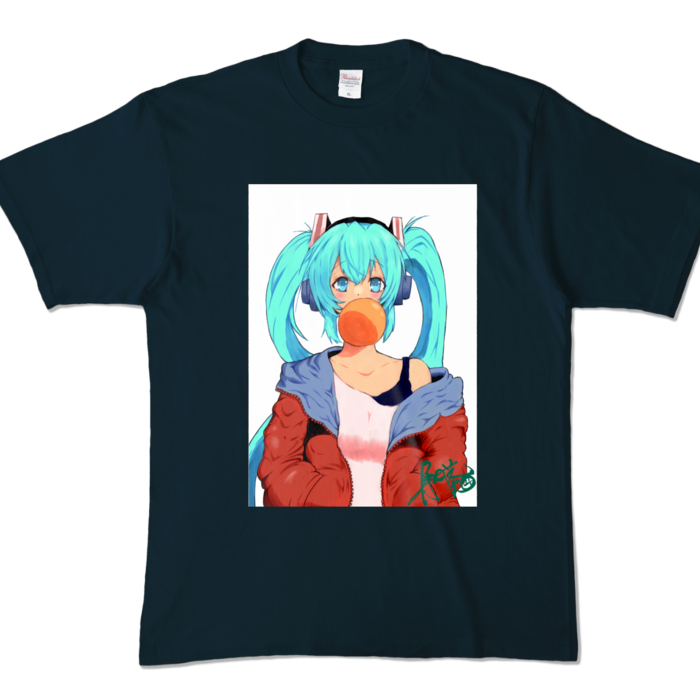 カラーTシャツ - XL - ネイビー (濃色)