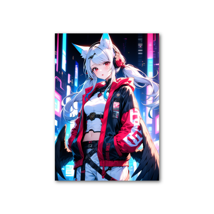 フォト風カード - 縦 - 片面