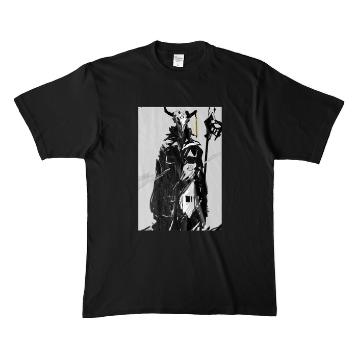 カラーTシャツ(濃色) - XL - ブラック