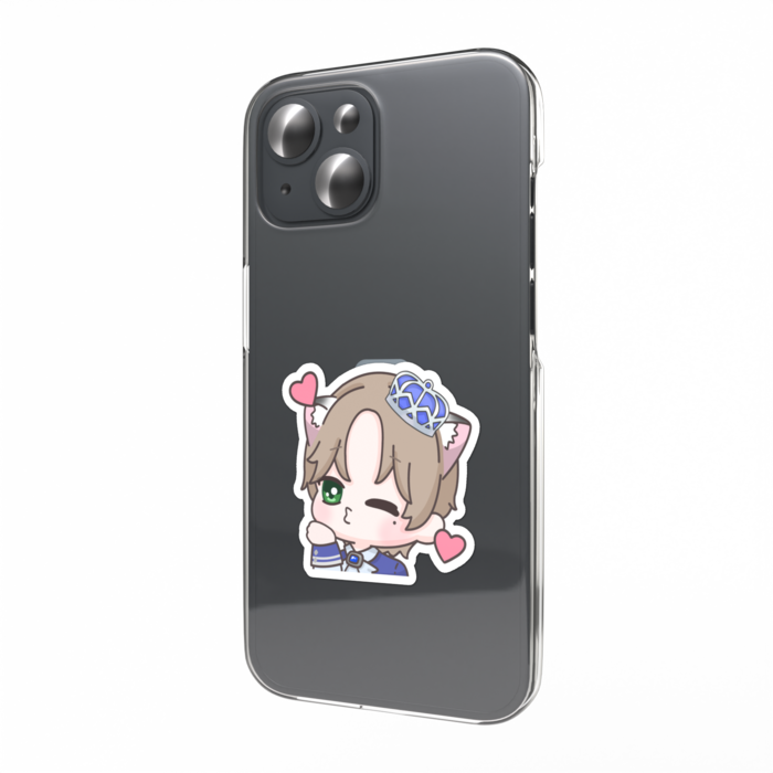 AS 蒼羽たくと スマホステッカー 投げキッス