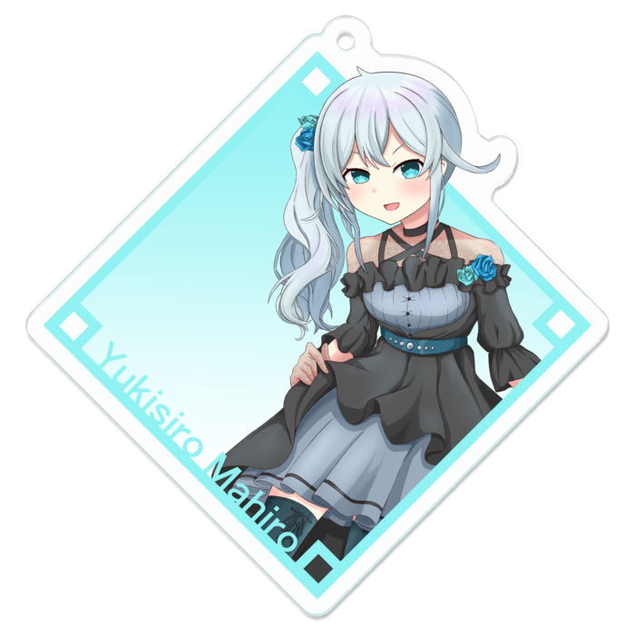 アクリルキーホルダー - 70 x 70 (mm)