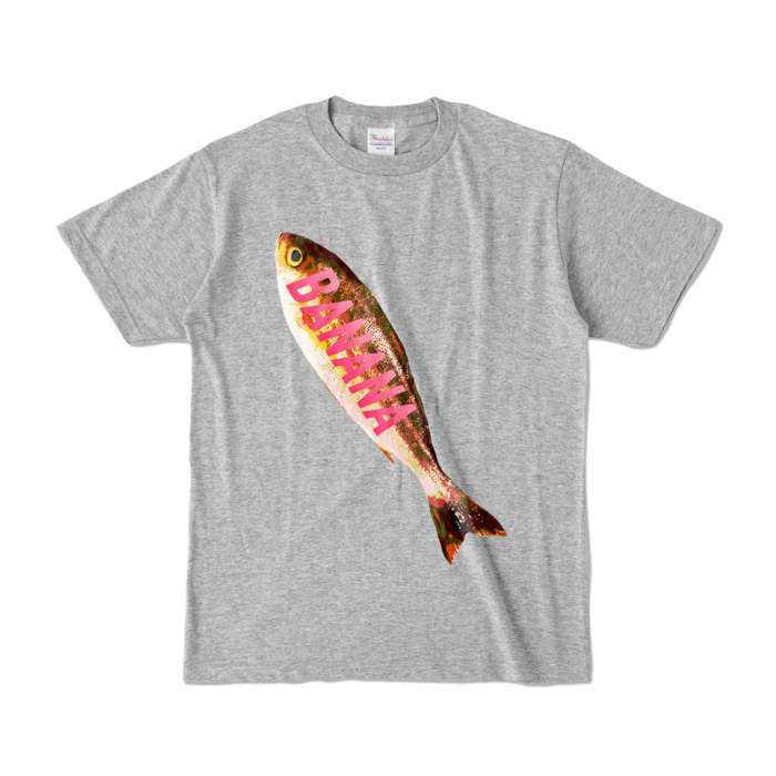 カラーTシャツ - S - 杢グレー (濃色)