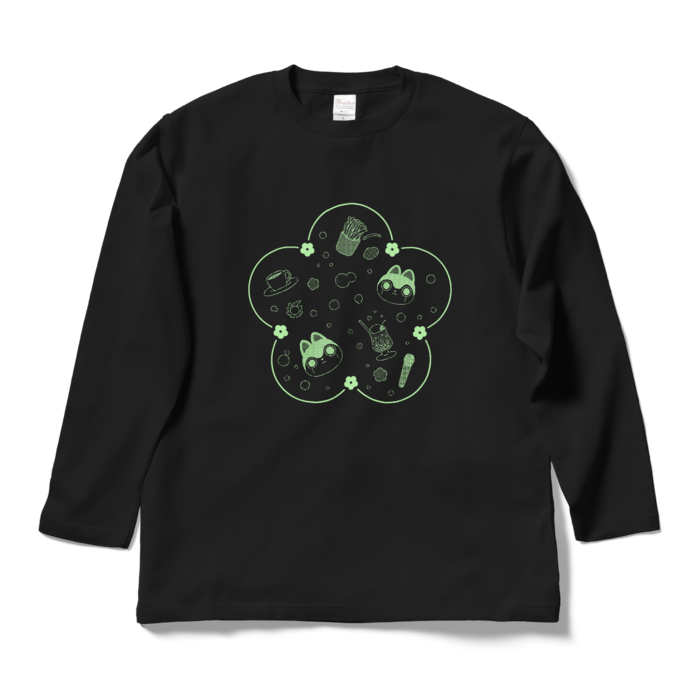 ロングスリーブTシャツ - L - ブラック