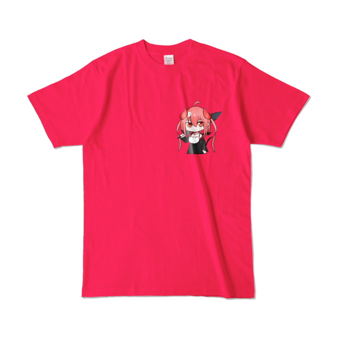 カラーTシャツ - L - ホットピンク (濃色)