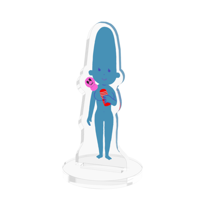 アクリルフィギュア - 50x50mm