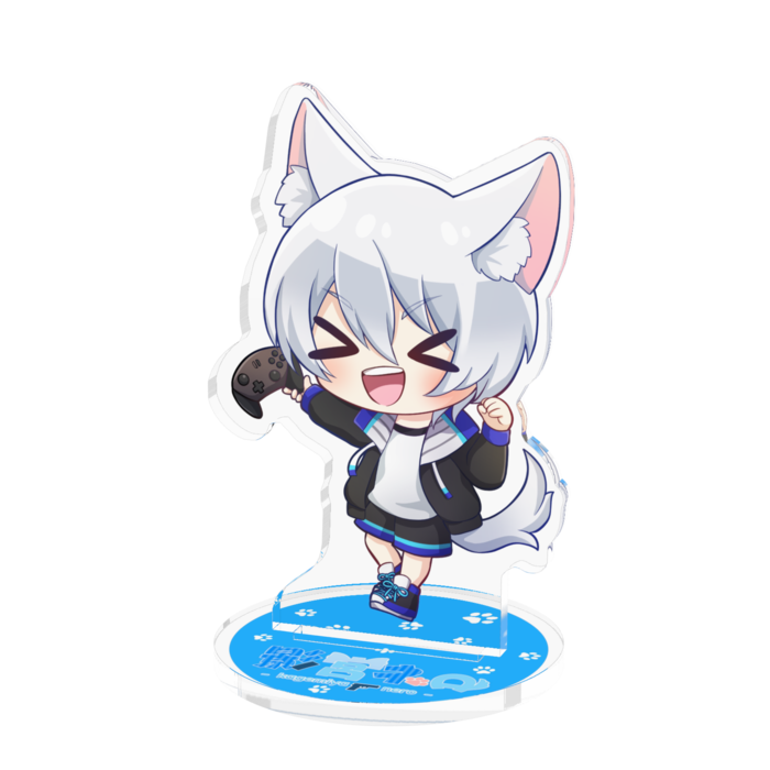 アクリルフィギュア③コントローラー持ち - 70x70mm