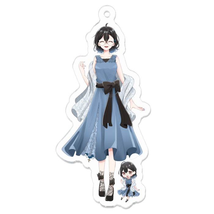 アクリルキーホルダー - 70 x 70 (mm)