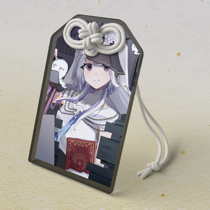 アクリルお守り - 50 × 80mm