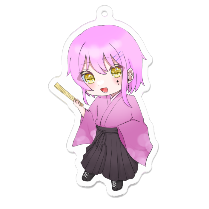 アクリルキーホルダー - 70 x 70 (mm)