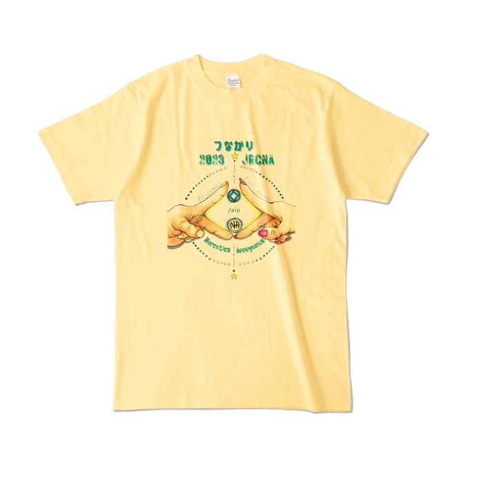 カラーTシャツ - L - ライトイエロー (淡色)