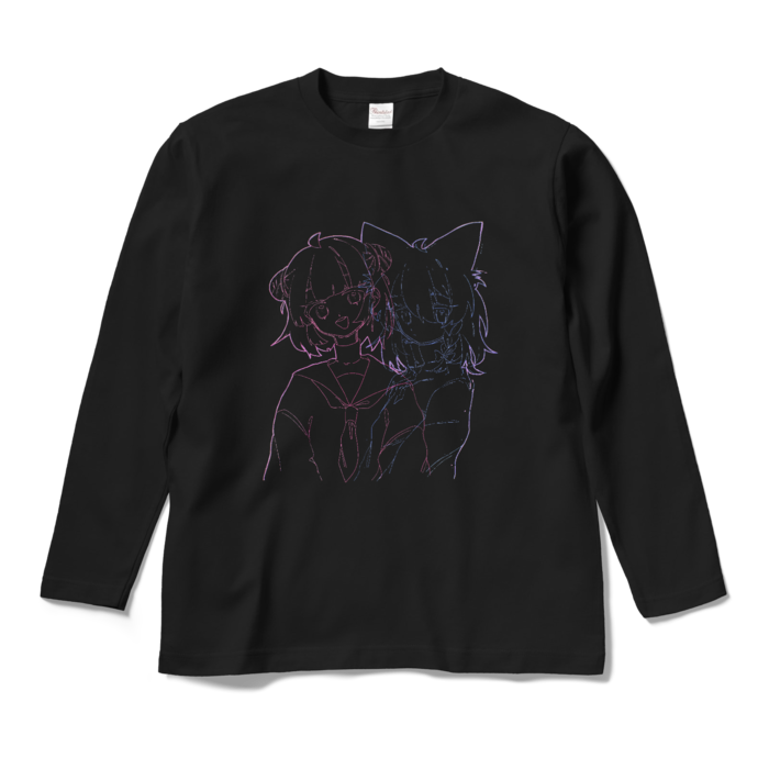 ロングスリーブTシャツ - M - ブラック