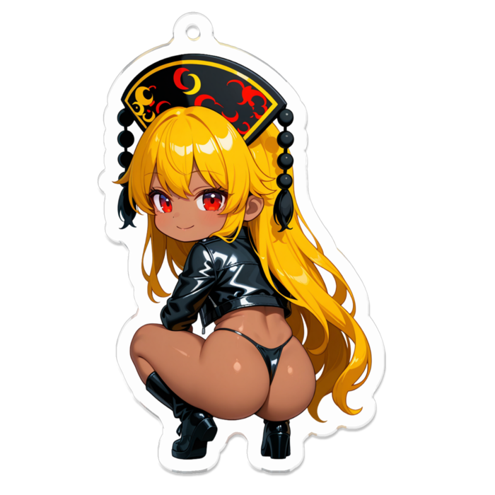 アクリルキーホルダー - 70 x 70 (mm)(ロゴ無し)