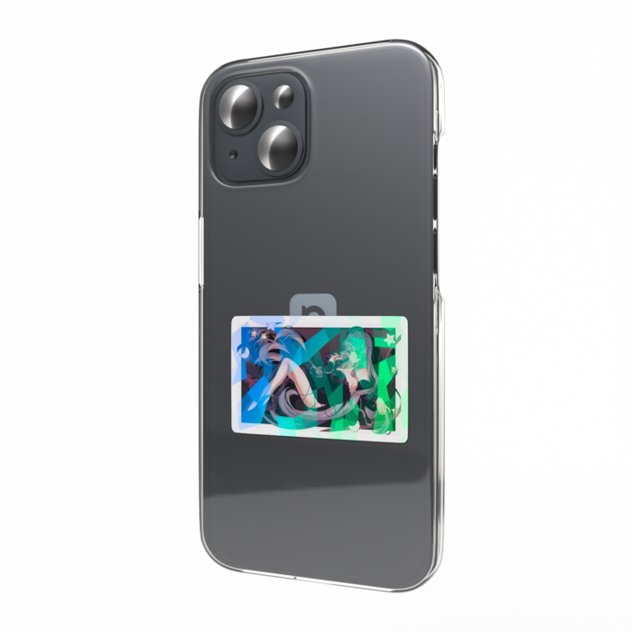 ホログラムスマホステッカー - 縦