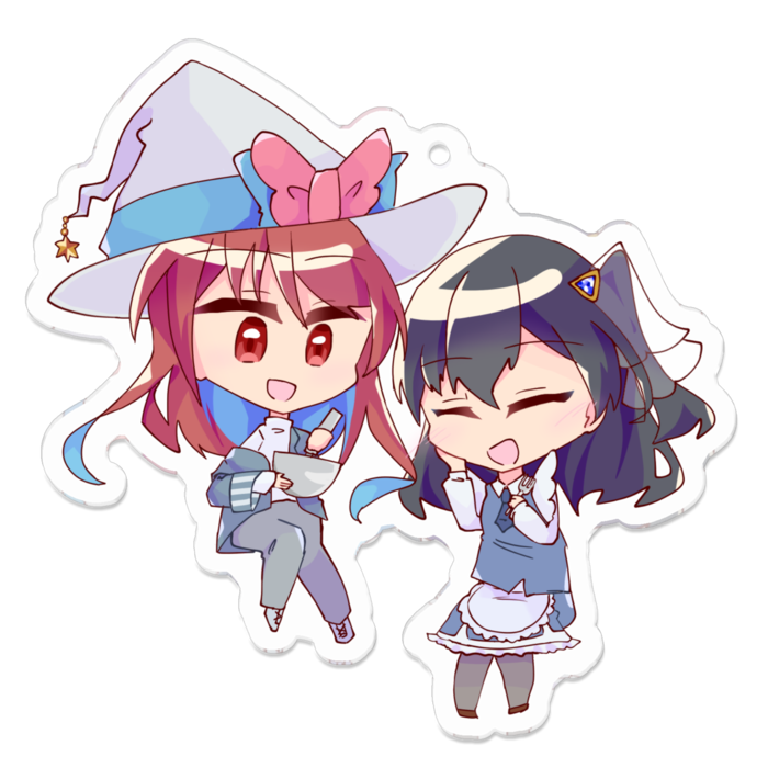 アクリルキーホルダー - 70 x 70 (mm)