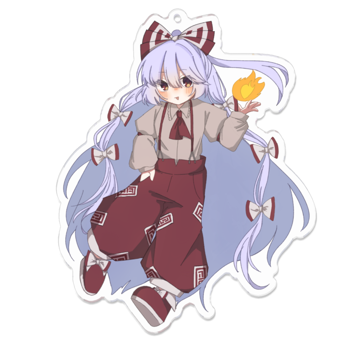 アクリルキーホルダー - 100 x 100 (mm)