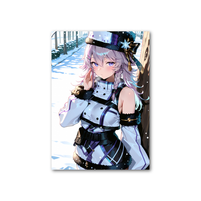 フォト風カード - 縦 - 片面