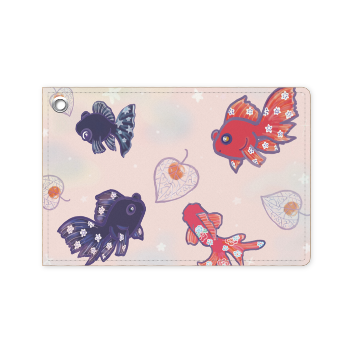 金魚とホオズキ