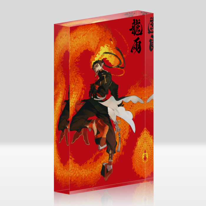 アクリルブロック (ホワイト) - 100x148mm