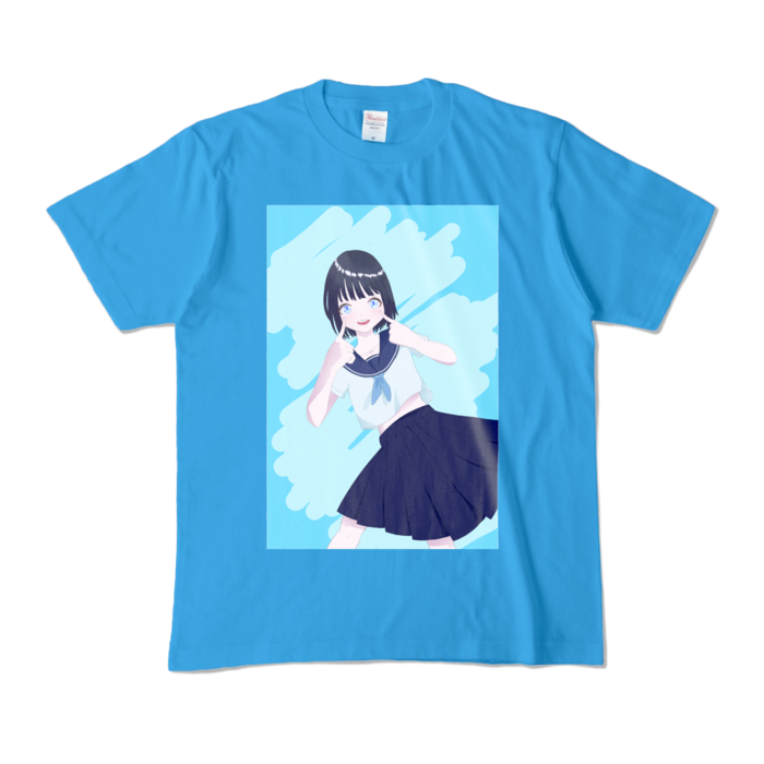 カラーTシャツ - M - ターコイズ (濃色)