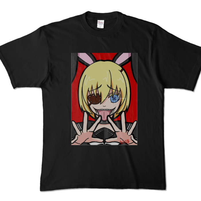 カラーTシャツ - XL - ブラック (濃色)