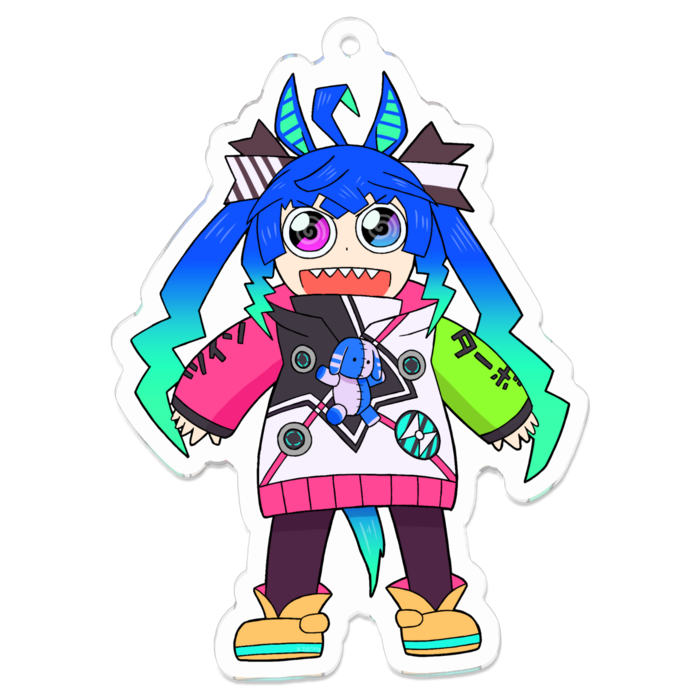 アクリルキーホルダー - 70 x 70 (mm)