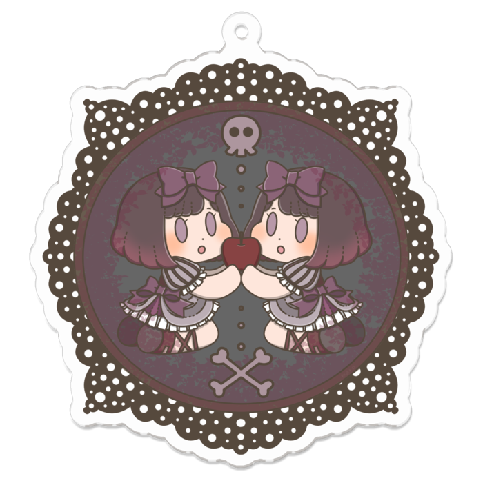 アクリルキーホルダー - 70 x 70 (mm)