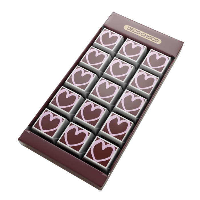 DECOチョコ - 全て同様のデザイン