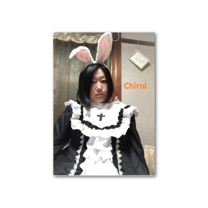 フォト風カード - 縦 - 片面