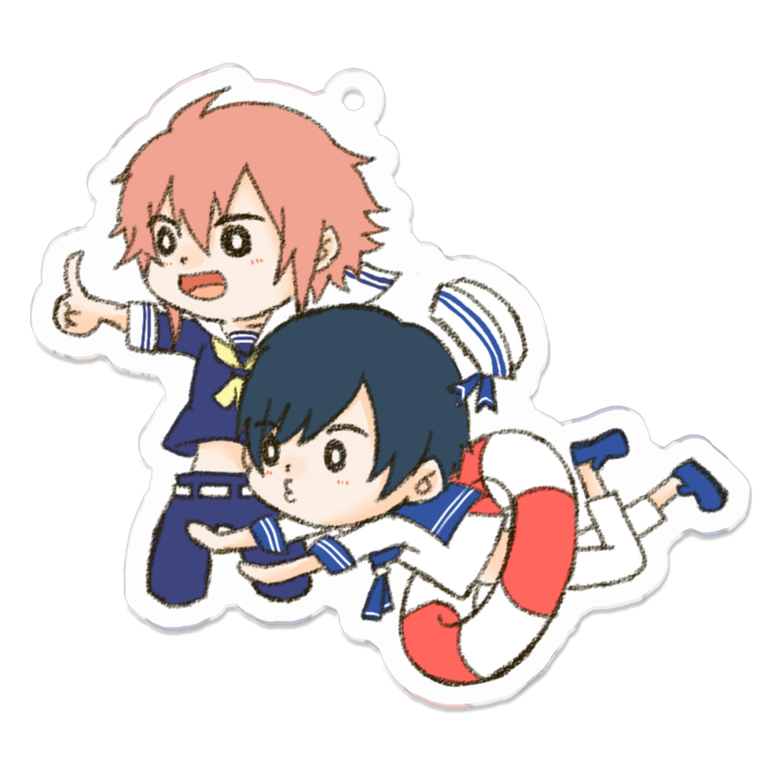 アクリルキーホルダー - 70 x 70 (mm)