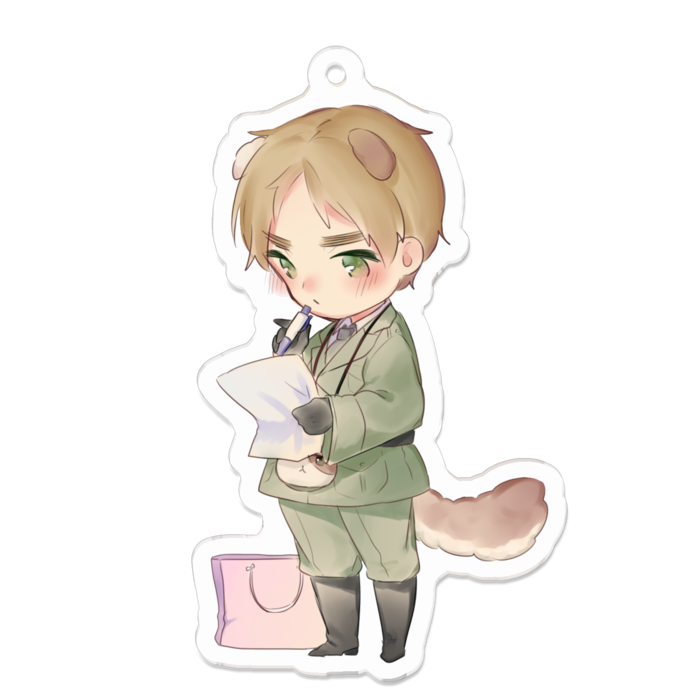 アクリルキーホルダー - 70 x 70 (mm)