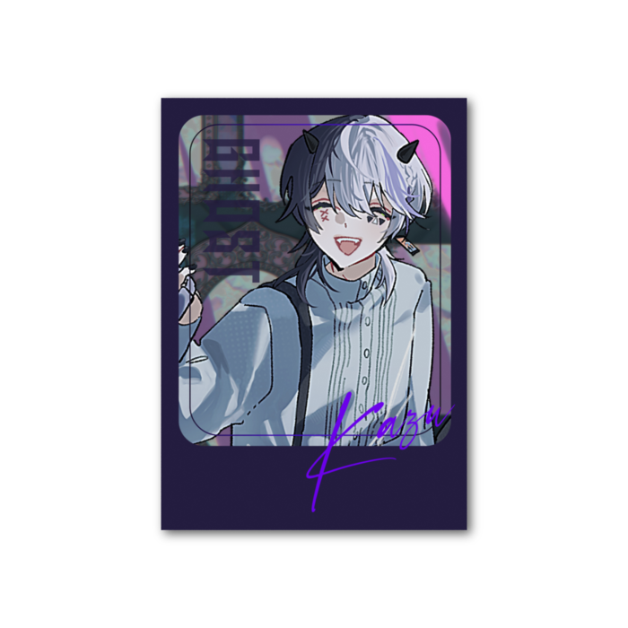 フォト風カード - 縦 - 片面