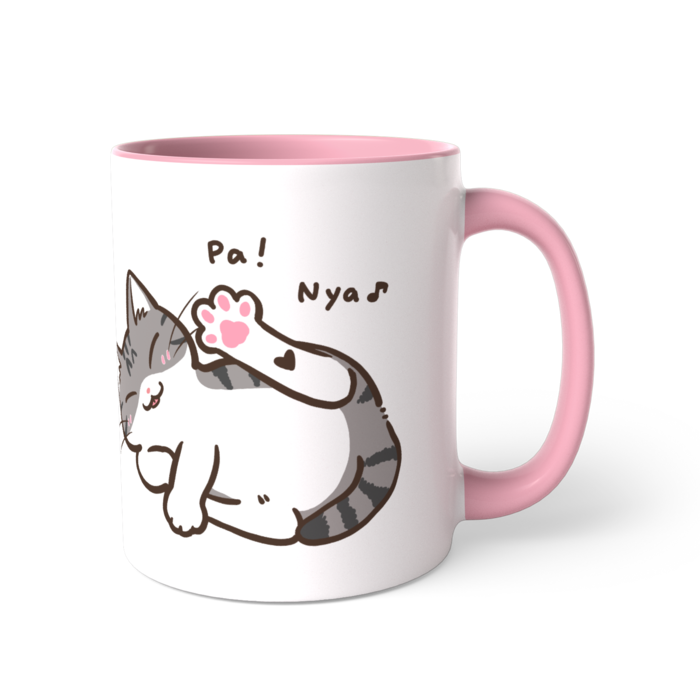 ツートンカラーマグカップ - 直径 8.2cm / 高さ 9.5cm