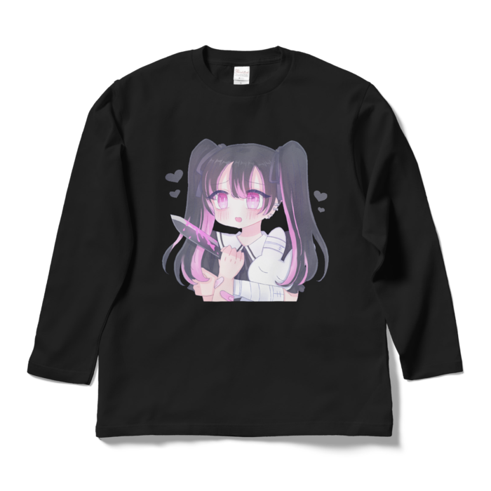 ロングスリーブTシャツ - L - ブラック